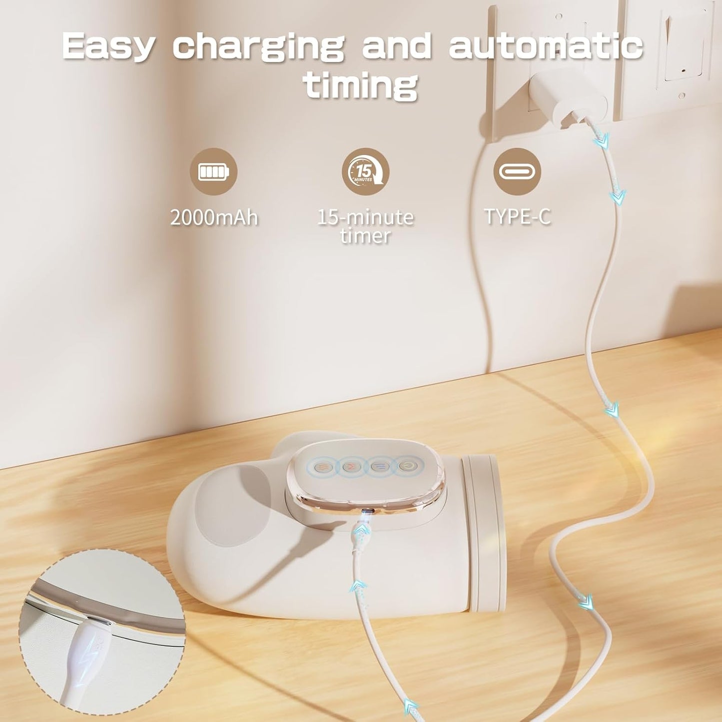 Healumix™ HandEase Pro – Heated Compression Massager