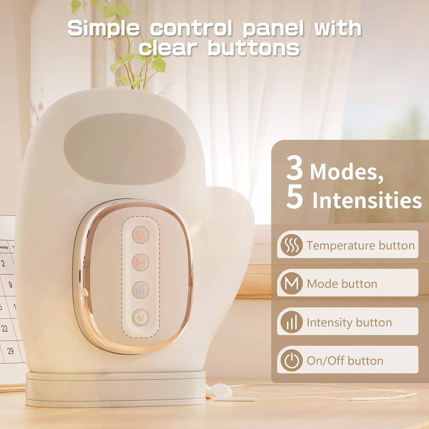 Healumix™ HandEase Pro – Heated Compression Massager