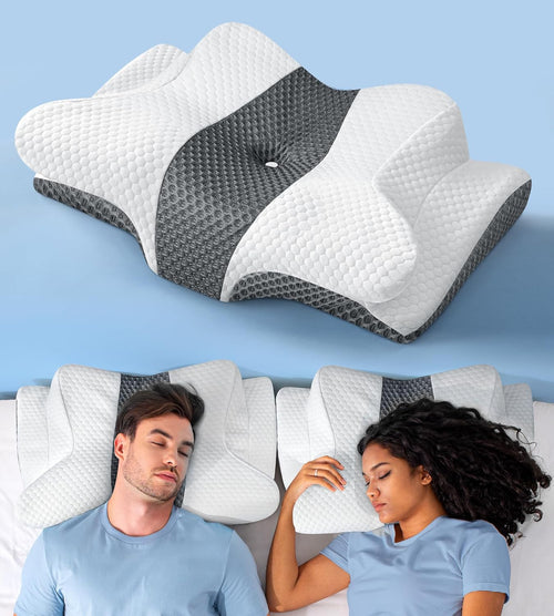 Healumix™ Ergonomic Memory Foam Pillow