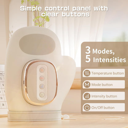 Healumix™ HandEase Pro – Heated Compression Massager